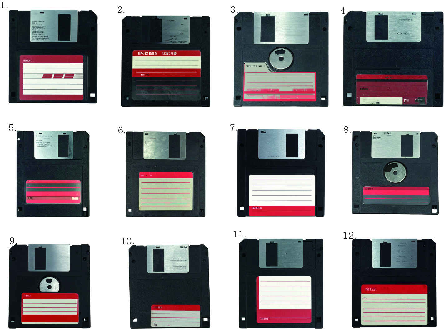 플로피 디스크 컬렉션